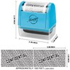 Miseyo Wide Roller Stamp Identity Theft Stamp 1.5 Inch Perfect