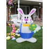 1.9M Easter Inflatable Bunny LED Lights Luminous Holiday Venue Decoration