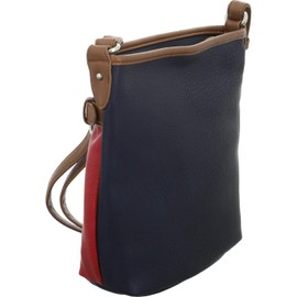 TOM TAILOR Juna Damen Umhängetasche Crossbody Bag Klein Blau