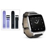 Beantech Silver Engage Smartwatch for iOS and Android, with Leather