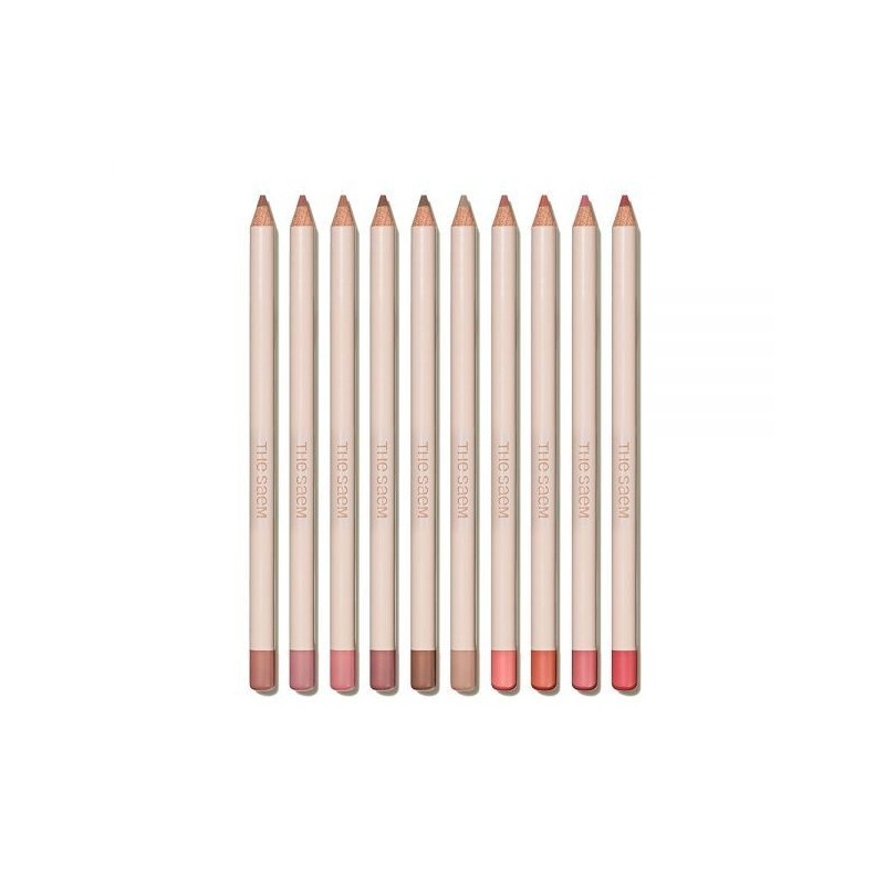 The Saem Cover Perfection Lip Pencil Base Line Overlip 10colors