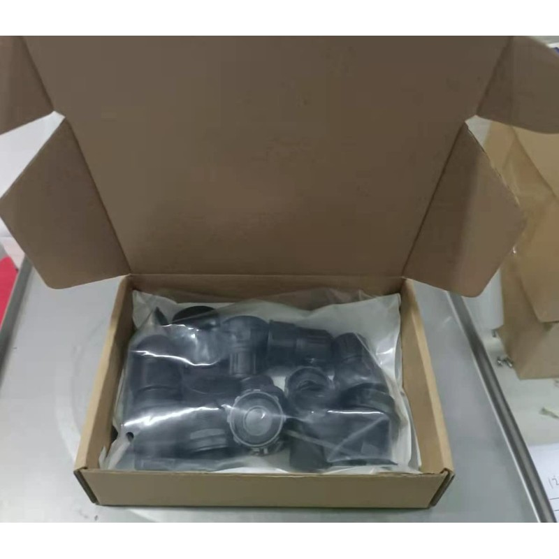 5 conectores RJ45 hembra a hembra para montaje en panel,