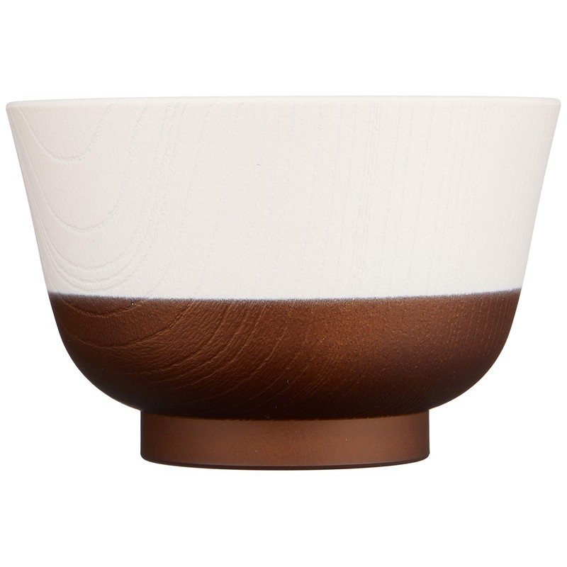 Canoe 73723 Traditional Japanese Color Wingback Coating Soup Bowl Cherry