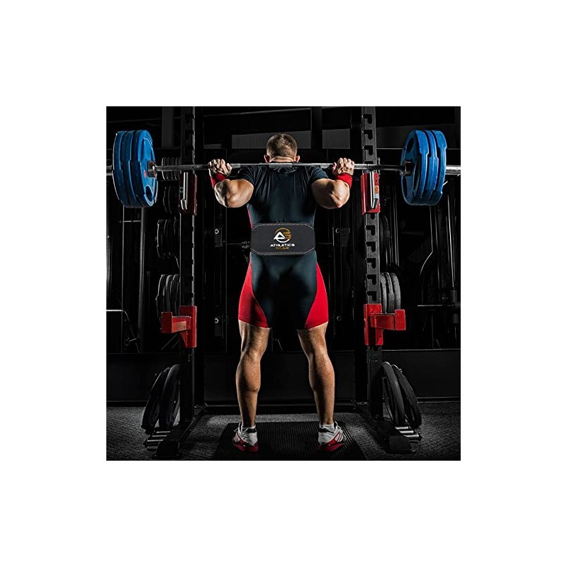 Weight Lifting Belt by AG - Top Class Cowhide Leather