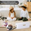 Cable Management Box - Large Cord Organizer Box to Hide