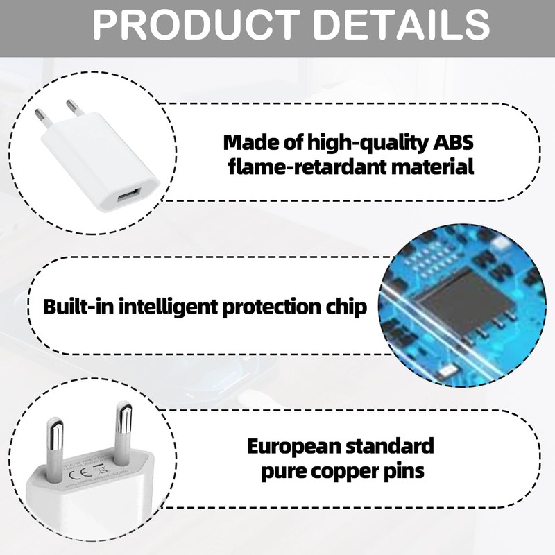 USB Charger USB Charger 5V 1A Charger Power Supply USB