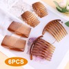 6 Pcs Hair Combs Slides, Plastic French Twist Side Combs