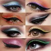 40 Pares Delineador Ojos De Colores Brillo Eyeliner Stickers