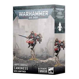 Games Workshop Warhammer: ADEPTA SORORITAS: Canoness W/Jump Pack