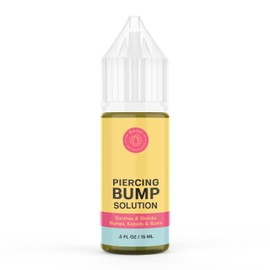Base Labs Piercing Bump Treatment | Piercing Aftercare Keloid Shrinking Bump & Scar Removal | Healing & Soothing Piercing Aftercare | Keloid Shrinking Drops for Ear & Nose with Essential Oils | 15ml