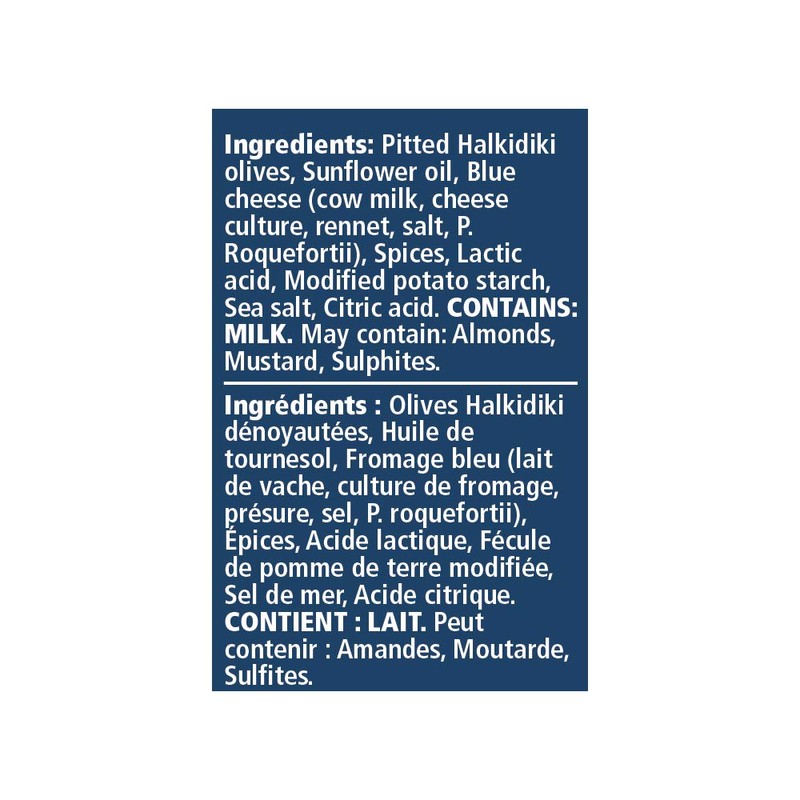 Divina Buffalo Blue Olives 375ml