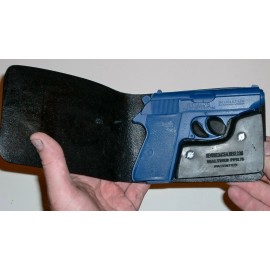 Kevin's Concealment Pocket Holster, Wallet Style For Full Concealment - Walther PPK-PPK/S - KCH - PPK/S, Right Handed, Black, Long Beavertail