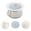 VICASKY Portable Patient Night Urinal with Lid Covered Plastic Spittoon