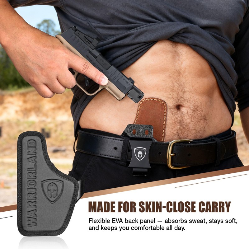 WARRIORLAND IWB Hybrid Holster, Fits for Springfield Hellcat Pro &