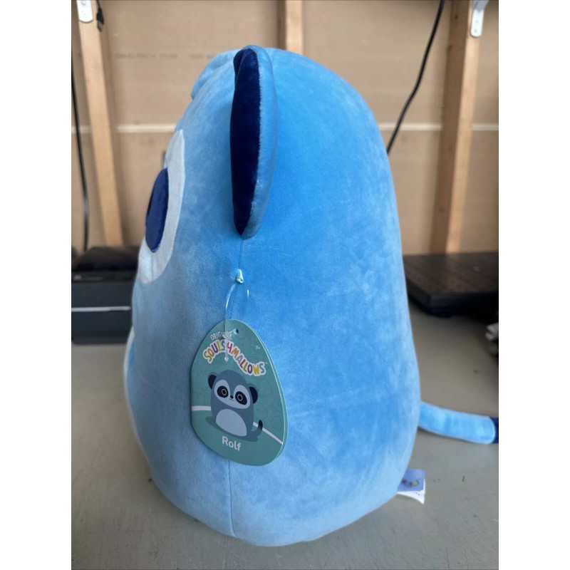 Squishmallows NWT - Squishmallows ROLF 14" Blue Lemur Plush