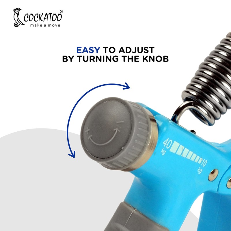 Cockatoo Adjustable Hand Gripper, Hand Grip Strengthener, Hand Grips