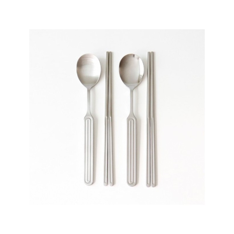(10x10) 1+1 Premium Domestic Kamome Kitchen Ridge Stainless Steel Cutlery