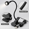 Flexible USB LED Clip-On Reading Light with 360° Gooseneck and