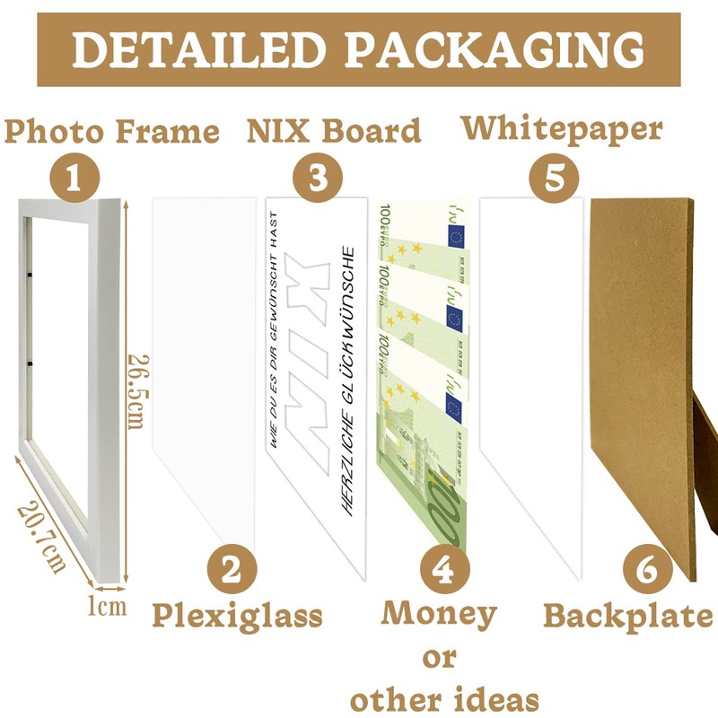 Luckeey Nix Gift | Money Gift Packaging | Money Gift