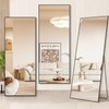 Mirror Full Length, 64"x21" Rectangle Full Body Mirror with Stand
