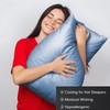 LINENWALAS 100% Organic Bamboo Pillow Cases 2 Pack, Soft Premium