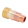 5Pcs 3/32in Gas Lens Collet Body Metal Welding Connector Replacement