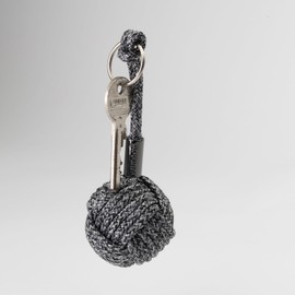 Nautiqo Floating Keychain Grey - Nautical Keyfloat - Stylish Marine Key Ring