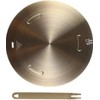 Heat Diffuser Plate, Stainless steel with aluminum interlayer Induction Adapter