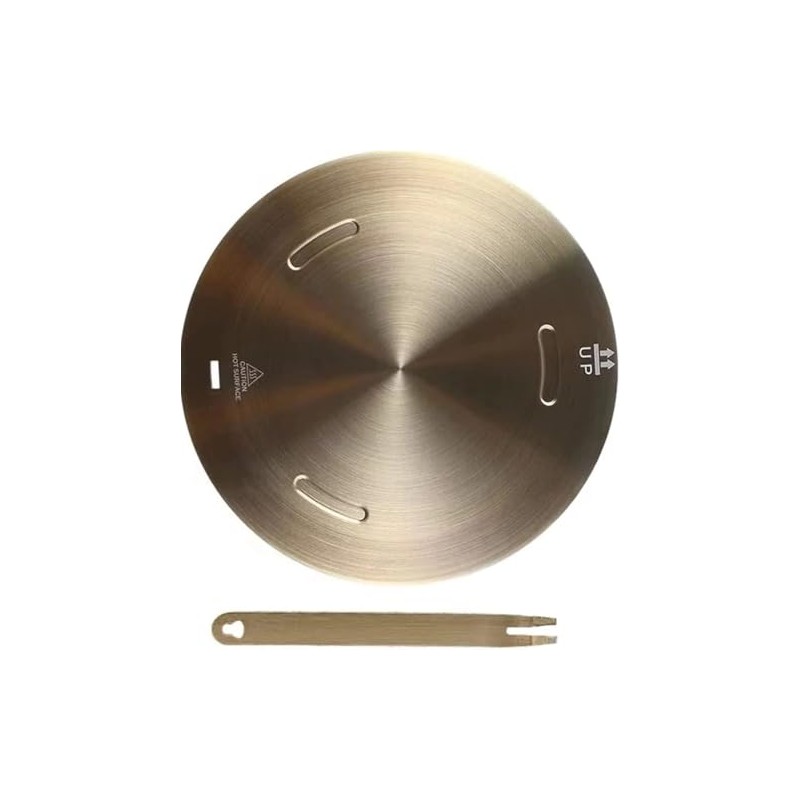 Heat Diffuser Plate, Stainless steel with aluminum interlayer Induction Adapter