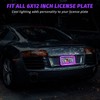 eing License Plate Frame Auto 12 V 54 LED Color