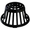 Plastic Oddities PRD902P 4" PVC Roof Drain with Plastic Dome