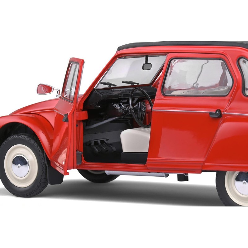 Solido Citroen Citreon 421181200 1:18 Citroёn Dyane 6 Red, Collector's