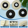 Wool Polishing Disc, Diameter 125 x 22 mm, Wool Felt