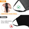 Gotega 3 Pack Waterproof Rubber Vinyl Apron Adjustable Bib Apron