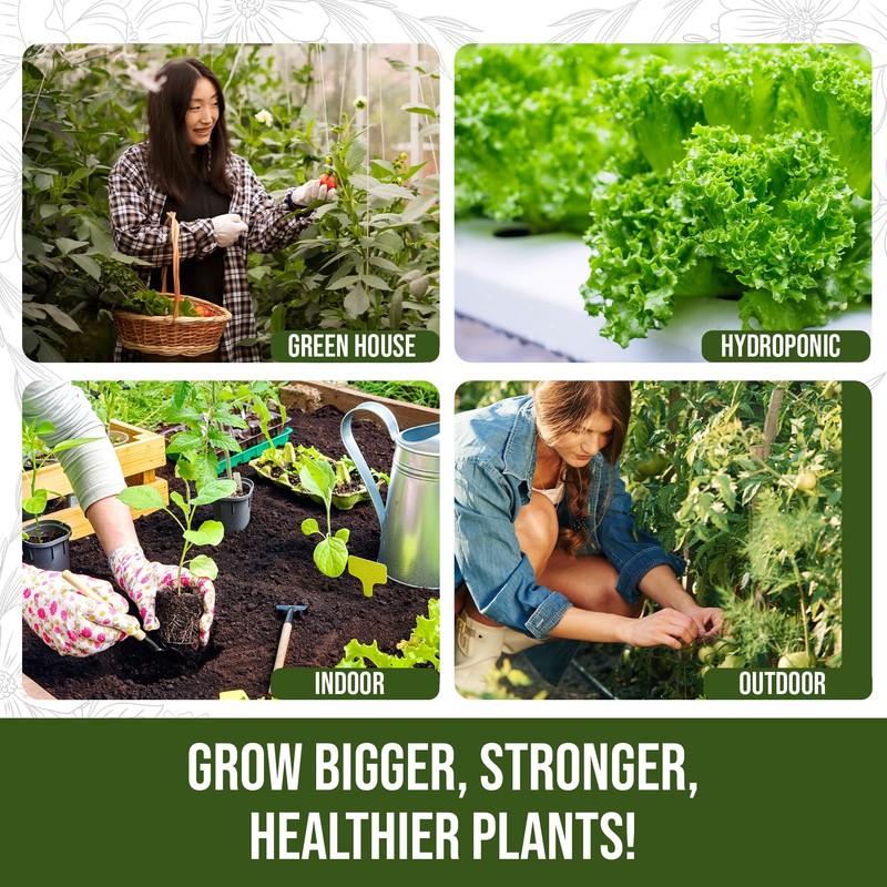 PlantVantage Concentrated Plant Fertilizer Bundle – Liquid Plant Food for