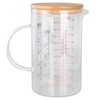 Glass Measuring Cup V Shaped Nozzle Clear Scale Comfortable Grip