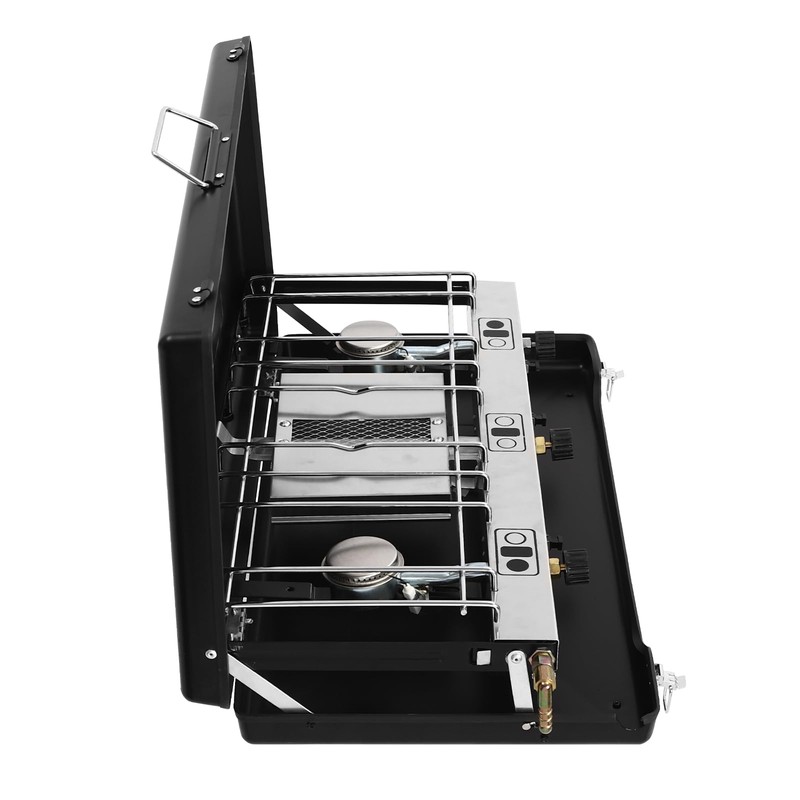 3 Burner Modern Portable Cooking Propane Butane Gas Camping Stove