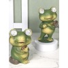 Garden Patio Fence Solar Lights Scare Resin Decorations Solar Garden