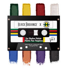 Black Radiance Cross Colours Eyeshadow Palette, Talc-Free, Highly Pigmented Matte, Metallic & Shimmer Shades, Smooth Blendable Formula, Paraben & Cruelty-Free - Volume 1