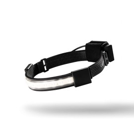 LIGHTBAR | LED Headlamp, 300 Lumens, 5h Charge, Ultra-Wide Illumination, 3 AAA Battery Powered, 4 Modes - Camping Running Biking Fishing Construction