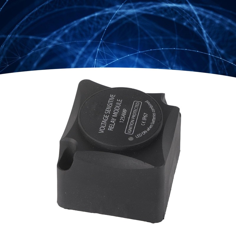 Voltage Sensitive Relay Switch 125A, Dual Battery Isolator for RV