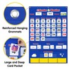 Godery Calendar and Weather Pocket Chart, Classroom Organized Chart, 149