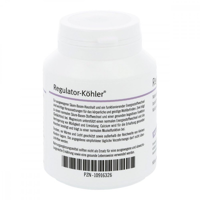 Regulator-Köhler Gastric Juice-Resistant Capsules