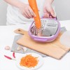 Kitchen Grater Stainless Steel with Container and Lid Professional Rasp