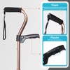 SILAIDESI Adjustable Walking Cane for Men & Women – 4-Pronged