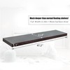 WELLAND 12" Deep Floating Shelves Espresso, Espresso Floating Shelves, 47.24"