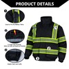 FONIRRA High Visibility Reflective Jackets for Men Waterproof ANSI Class