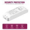 Emitever 60W Triac Dimmable Driver,Power Supply,AC 120V to DC 24V