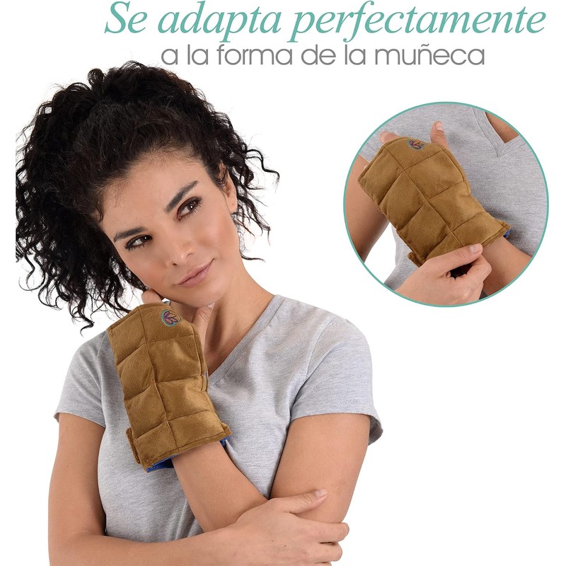 Pack Muñequera : Compresa De Semillas Para La Muñeca y