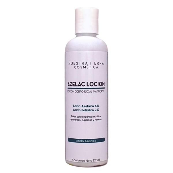 Azelac Locion Seborreguladora, Matificante y Bactericida a base de cido